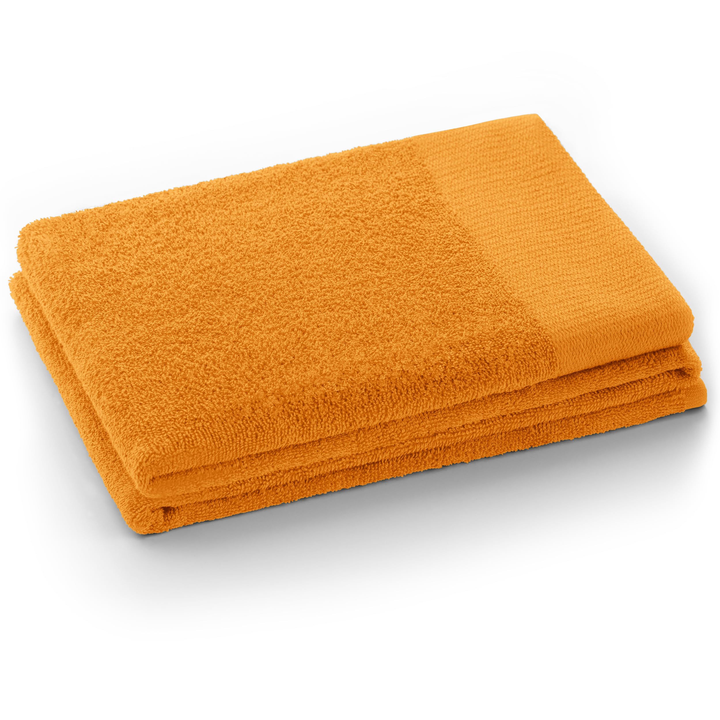 AmeliaHome Ręcznik dla gości pomarańczowy 30 x 50 cm 100% bawełna jakość chłonny Amari