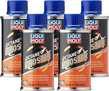 Octane Booster Performance Fuel Additive Treatment, 200ml, Pack of 5