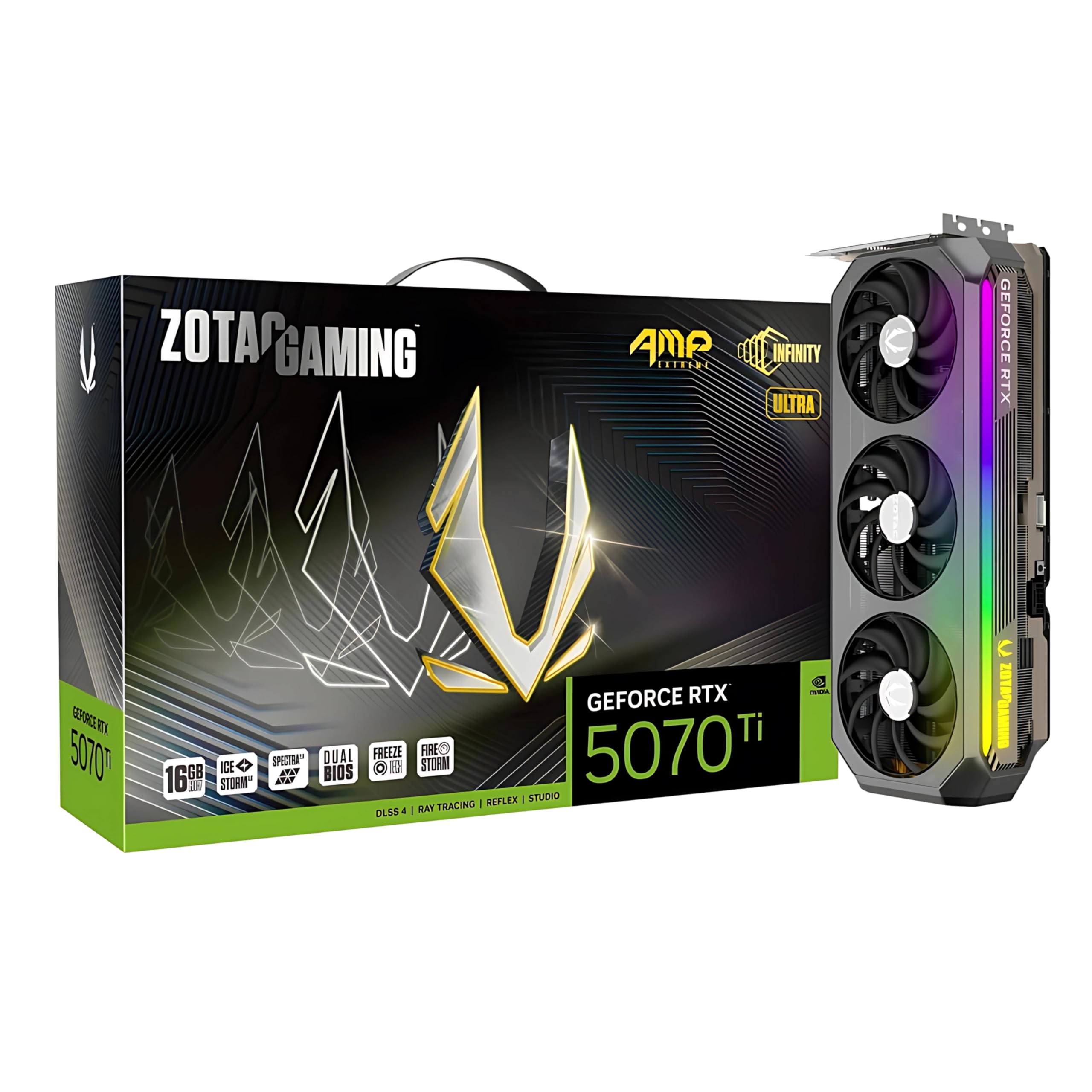 ZOTAC Gaming GeForce RTX 5070 Ti AMP Extreme Infinity Ultra
