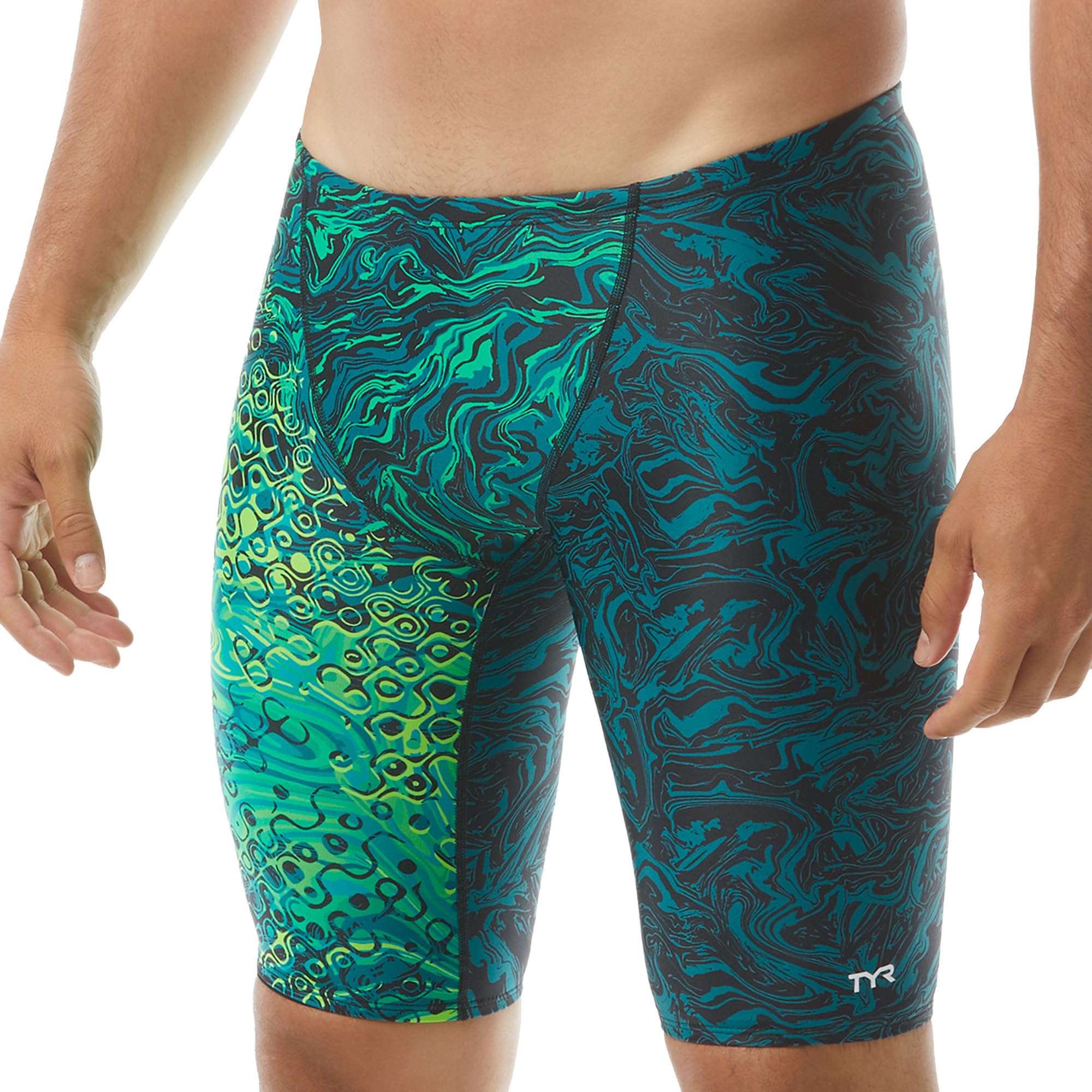 TYR Chroma Jammer Baador, Verde, 38 para Hombre