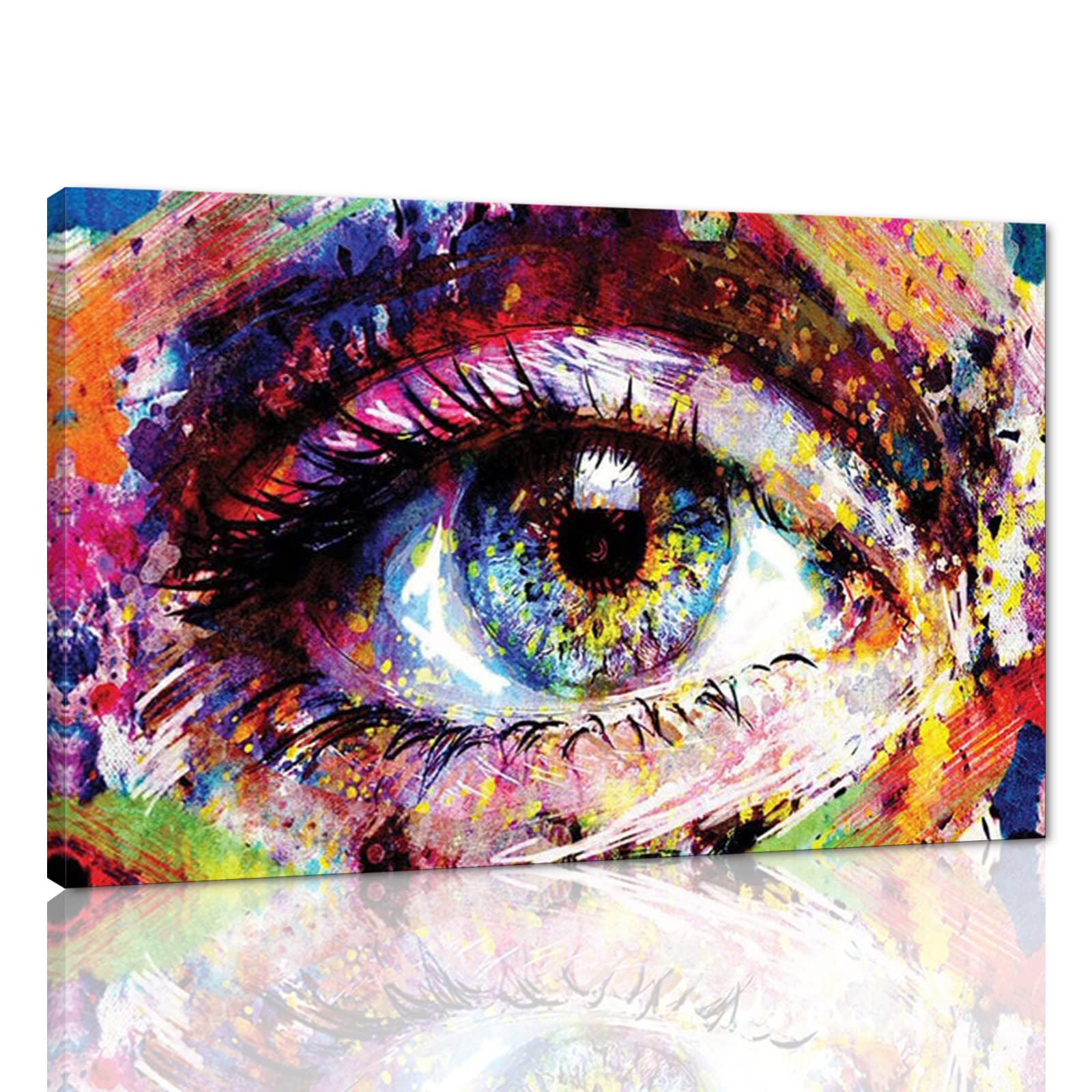 Graffiti Paintings Canvas Eye 28x44