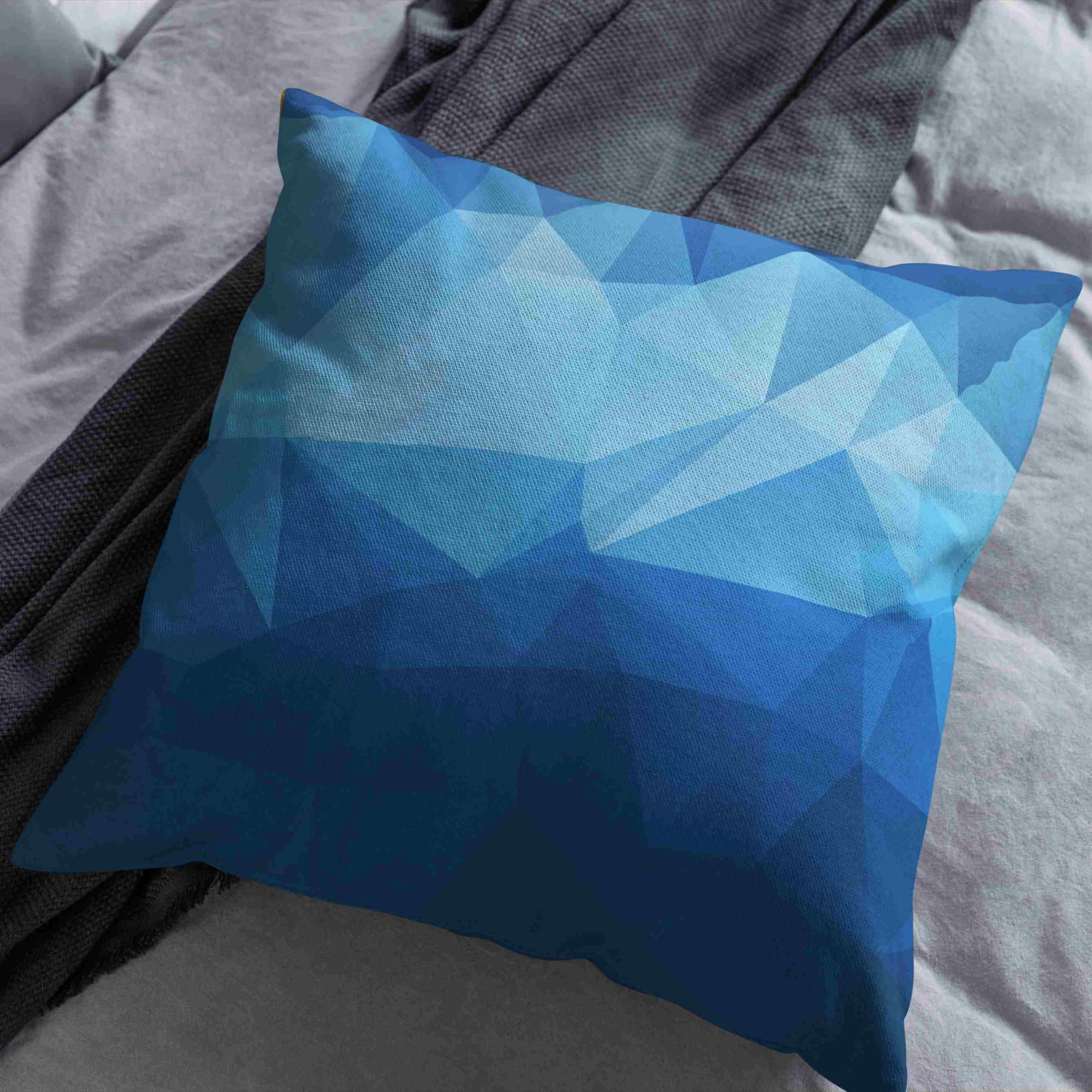 Lino Federe per Cuscini con Cerniera Federe Cuscino 50x50cm, Arte Geometrica Federe Cuscini Cameretta Federa per Cuscino Tessuto Divano da Salotto 4Pcs