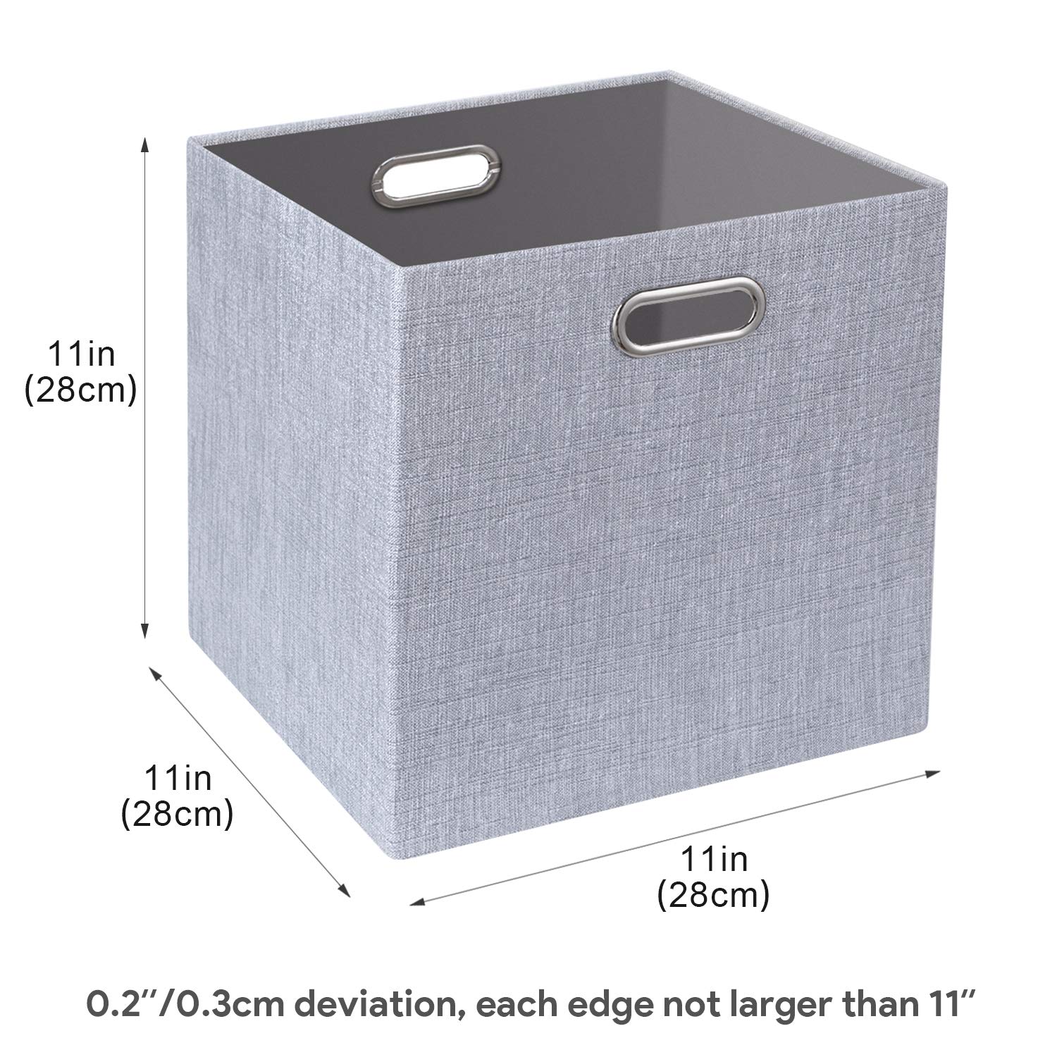 Buy Posprica Kallax Cube Storage Boxes, 28×28cm Collapsible Storage