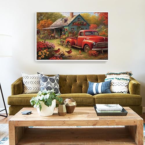 Miniatura 7 de Najiaxiaowu Rompecabezas para adultos de 1000 piezas en adelante, rompecabezas de madera de 1000 piezas para adultos, rompecabezas de construcción