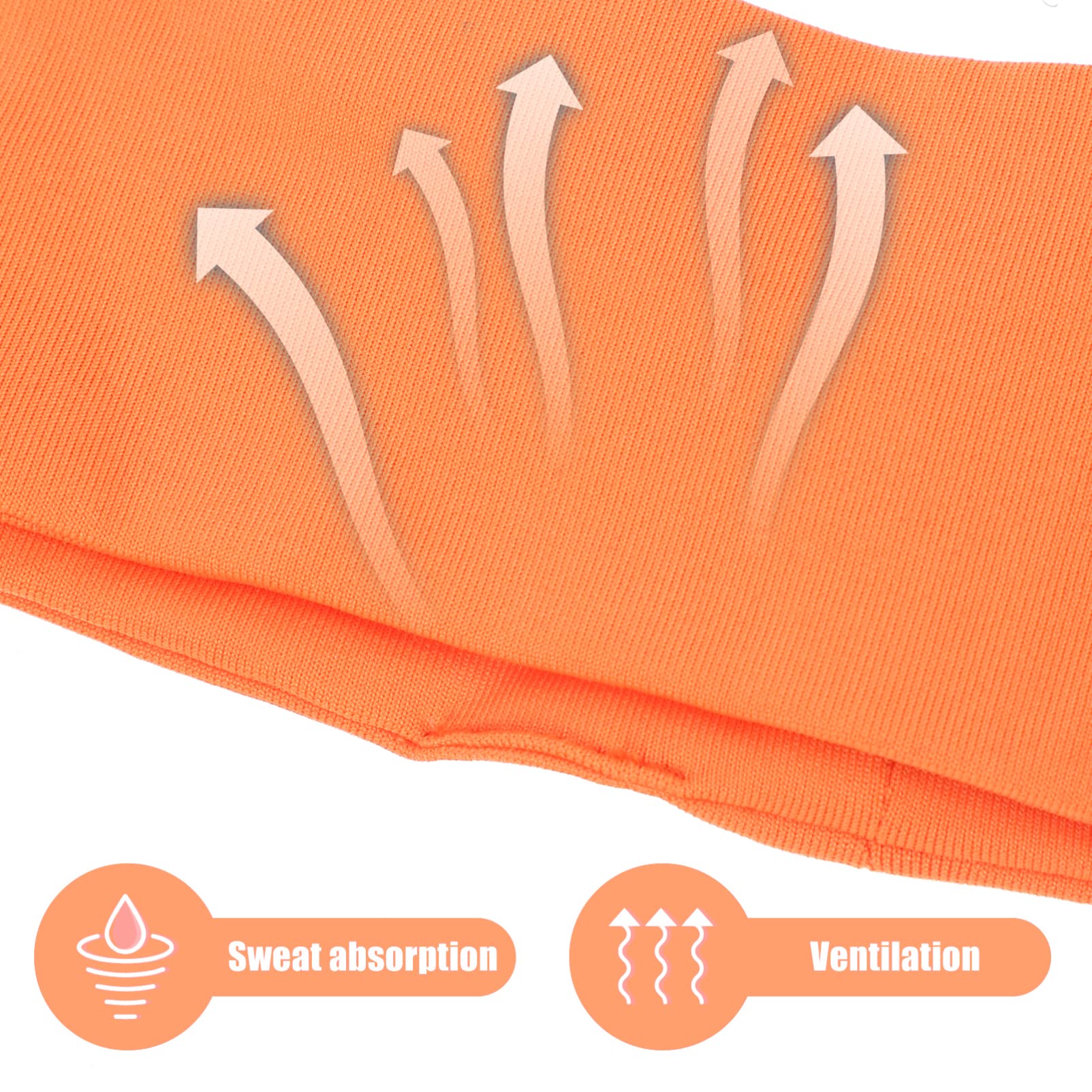 GALPADA 4 Pièces Bandeau de Bandeaux pour Hommes Bandeau pour Bandeau de Bandeau de Course Bandeaux