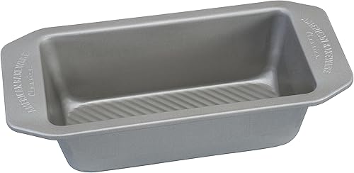 USA Pan American Bakeware Classics - Molde para hornear de 1 libra, acero aluminizado