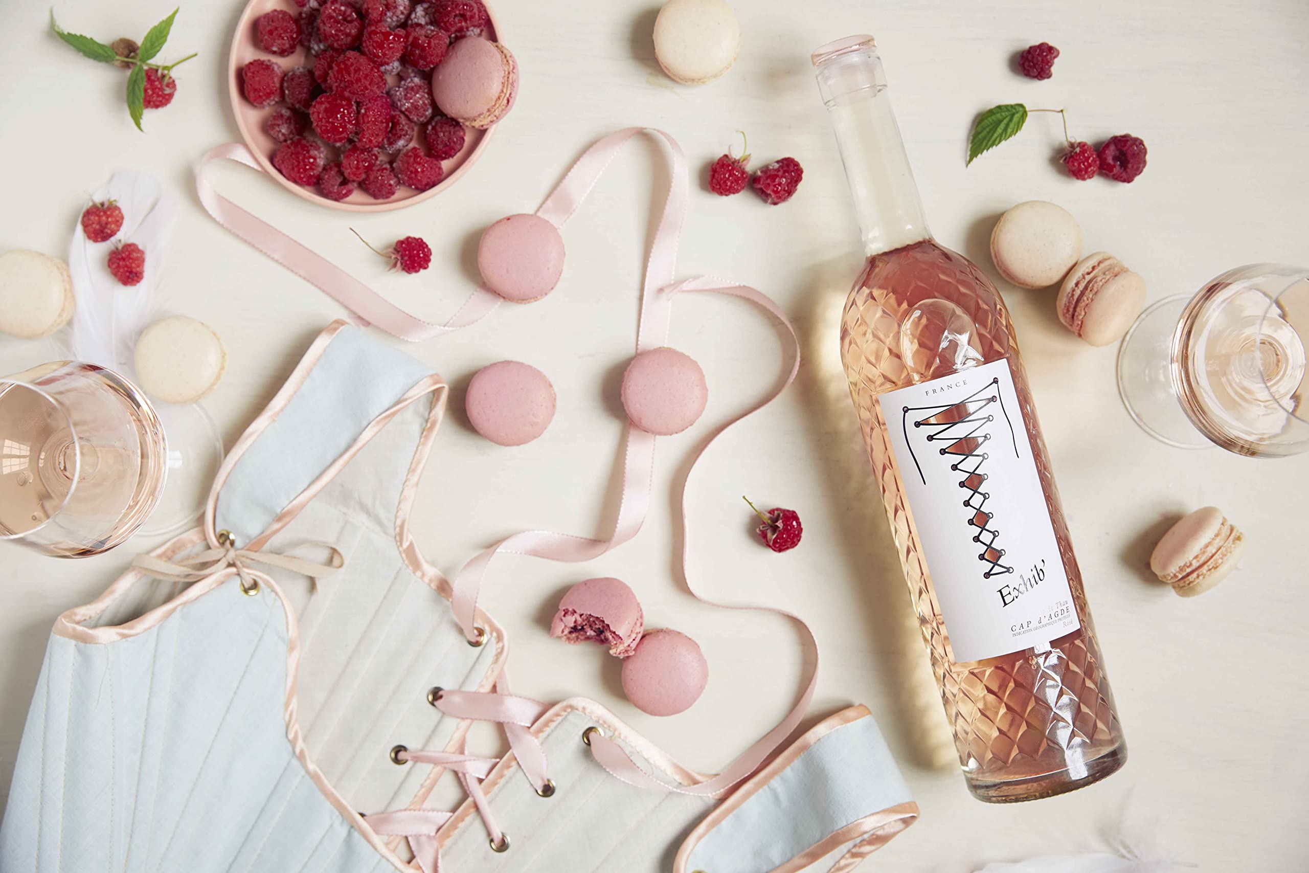 Exhib' - Roséwein aus Cap D'Agde, Sudfrankreich, trocken (6 x 0.75l)