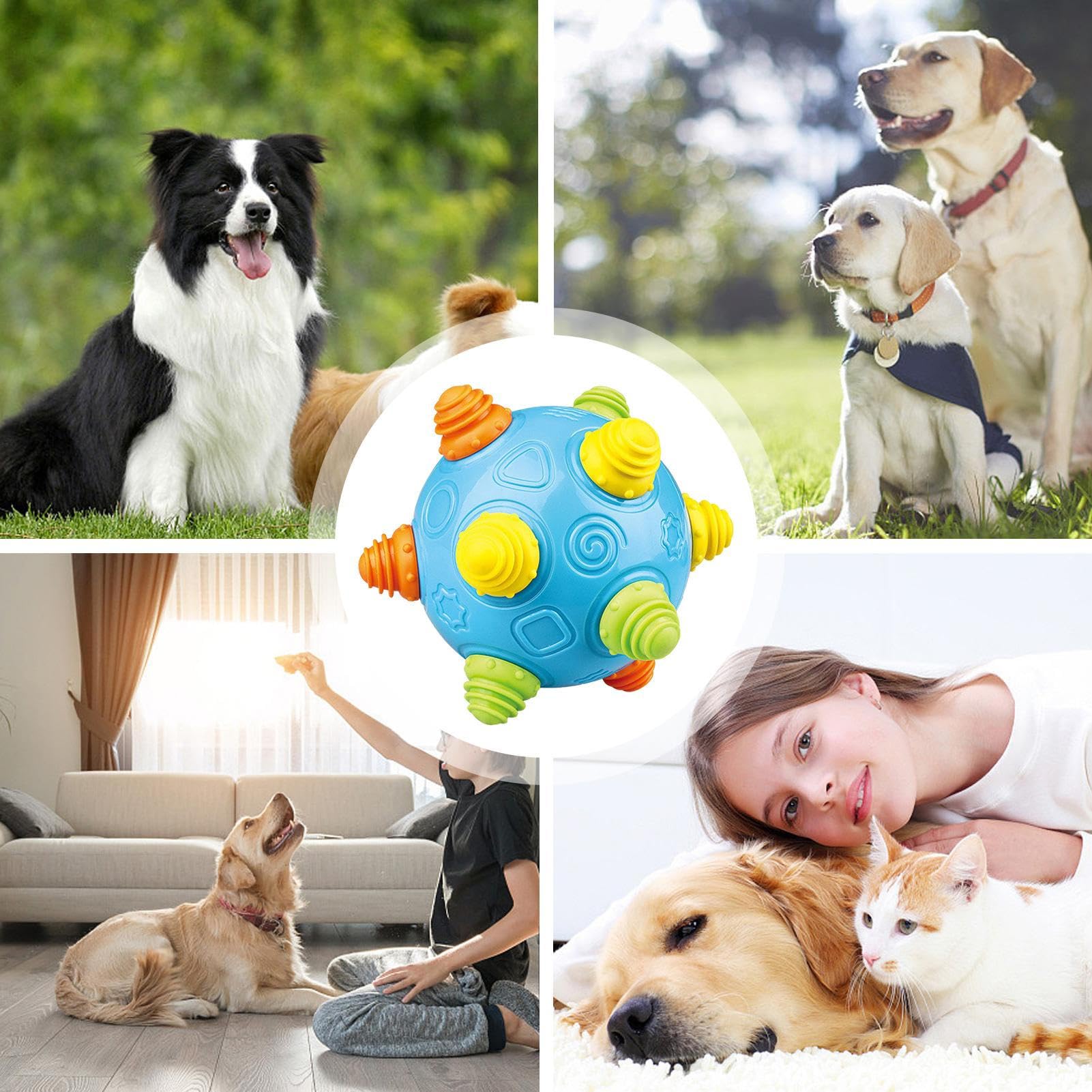 1 pz Palline luminose per cani Palla elastica lampeggiante, bagliore nel buio, palline da tennis per cani in gomma luminosa 5CM Giocattoli interattivi 1 pz Palline luminose per cani Palla elastica lampeggiante, bagliore nel buio, palline da tennis per cani in gomma luminosa 5CM Giocattoli interattivi