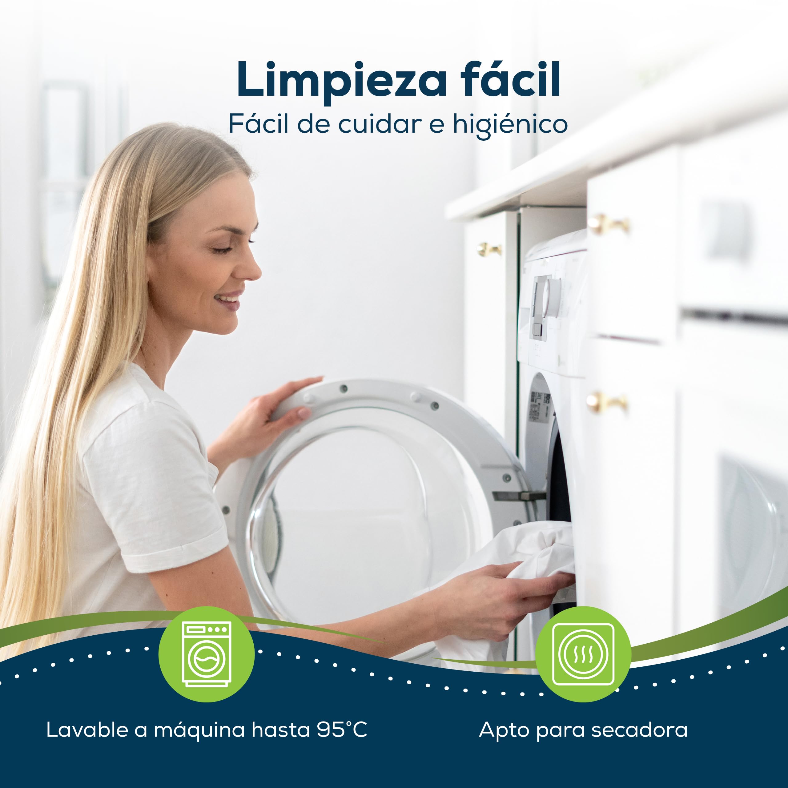 Sensalou Protector De Colchón 50x90 cm Lot de 2 Impermeable para Cuna Bebé – Cubrecolchón Lavable A 95 °C, Funda Antibacteriana Suave Y Transpirable, Protección Silenciosa para Colchones hasta 30 cm