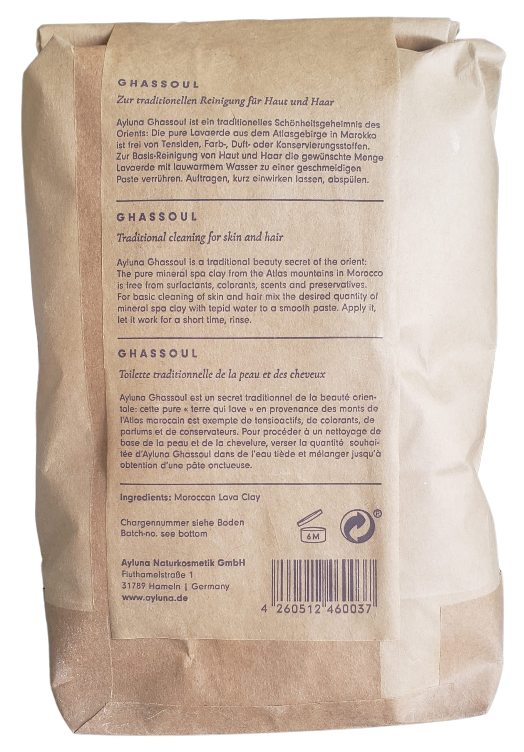 Ghassoul Pulver 1500 g