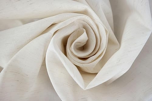 Lino Rayón 40s Tela Delgada, precortado 3 años (Claro Natural)