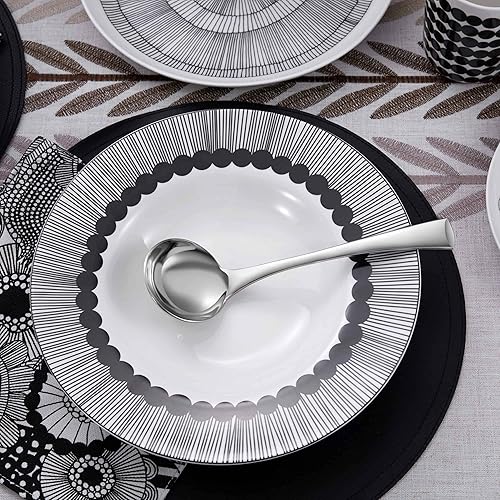 Miniatura 7 de KEAWELL Austin - Cucharón para salsa, acero inoxidable 1810, 7.5 pulgadas, plateado, apto para lavavajillas (2)