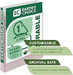 Samsill Reliures durables à base d'usine – 1 1 cm 3 Binder avec bague 225 Capacité de la feuille, Eco Friendly School et fournitures de bureau (4-Pack, C'est vrai.