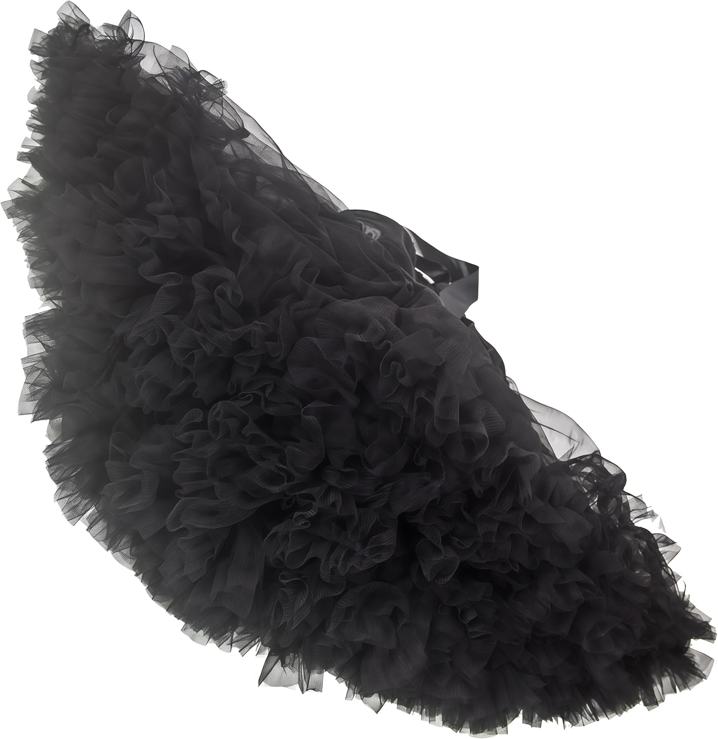 Women's Princess Layered Puffy Skirt Mini Tutu Skirt Short Petticoat - Image 5