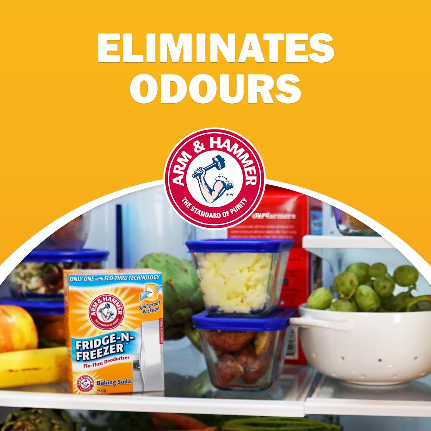 Fridge Fresh Baking Soda Deodorizer