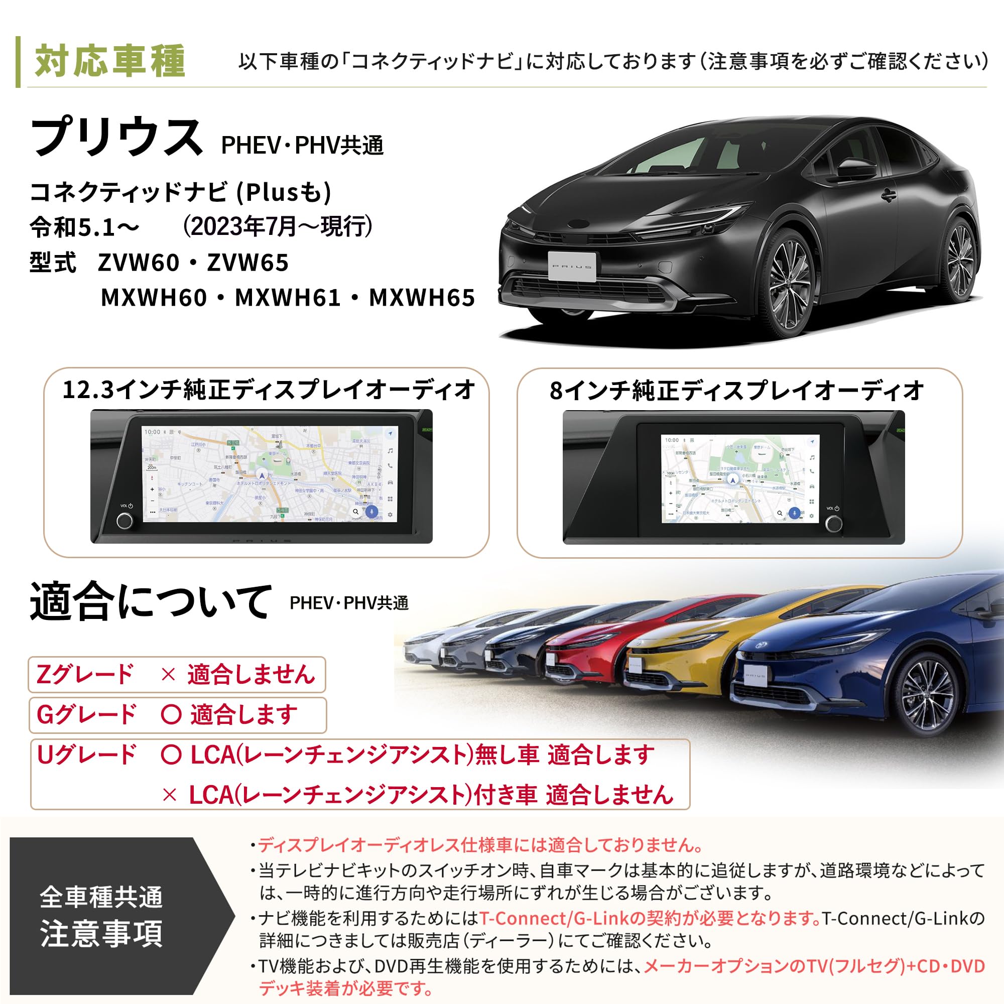 Amazon.co.jp: テレビキット トヨタ プリウス 60系 TVキャンセラー R5