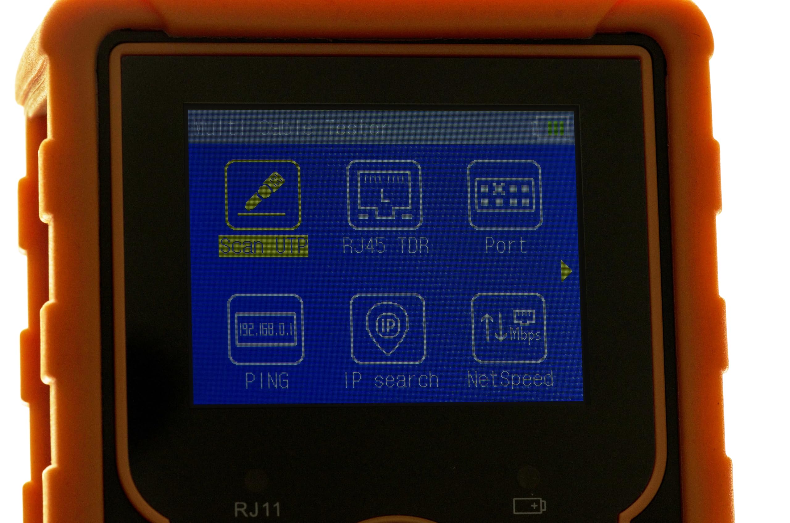 KALEA-INFORMATIQUE TDR-Tester für RJ45- und BNC-Netzwerkkabel: Kartierung, Durchgängigkeit, Länge, PING, Ortung, Aktivitätssimulator