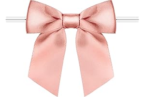 Stunning 60-Pack Rose Gold Bows for an Enchanting Christmas Tree