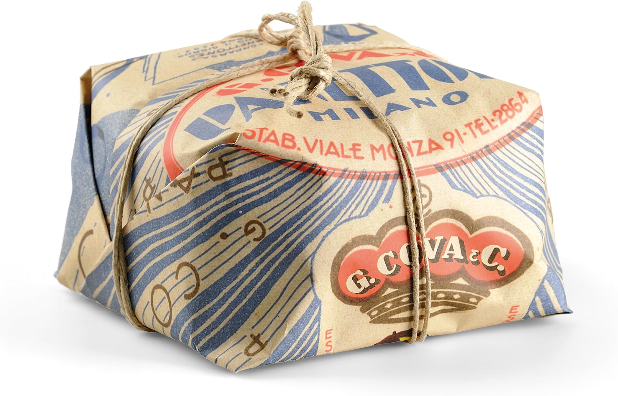G. Cova & Co. Panettone Classico Italian Christmas Cake 1.12 Kg (39.5 Oz)