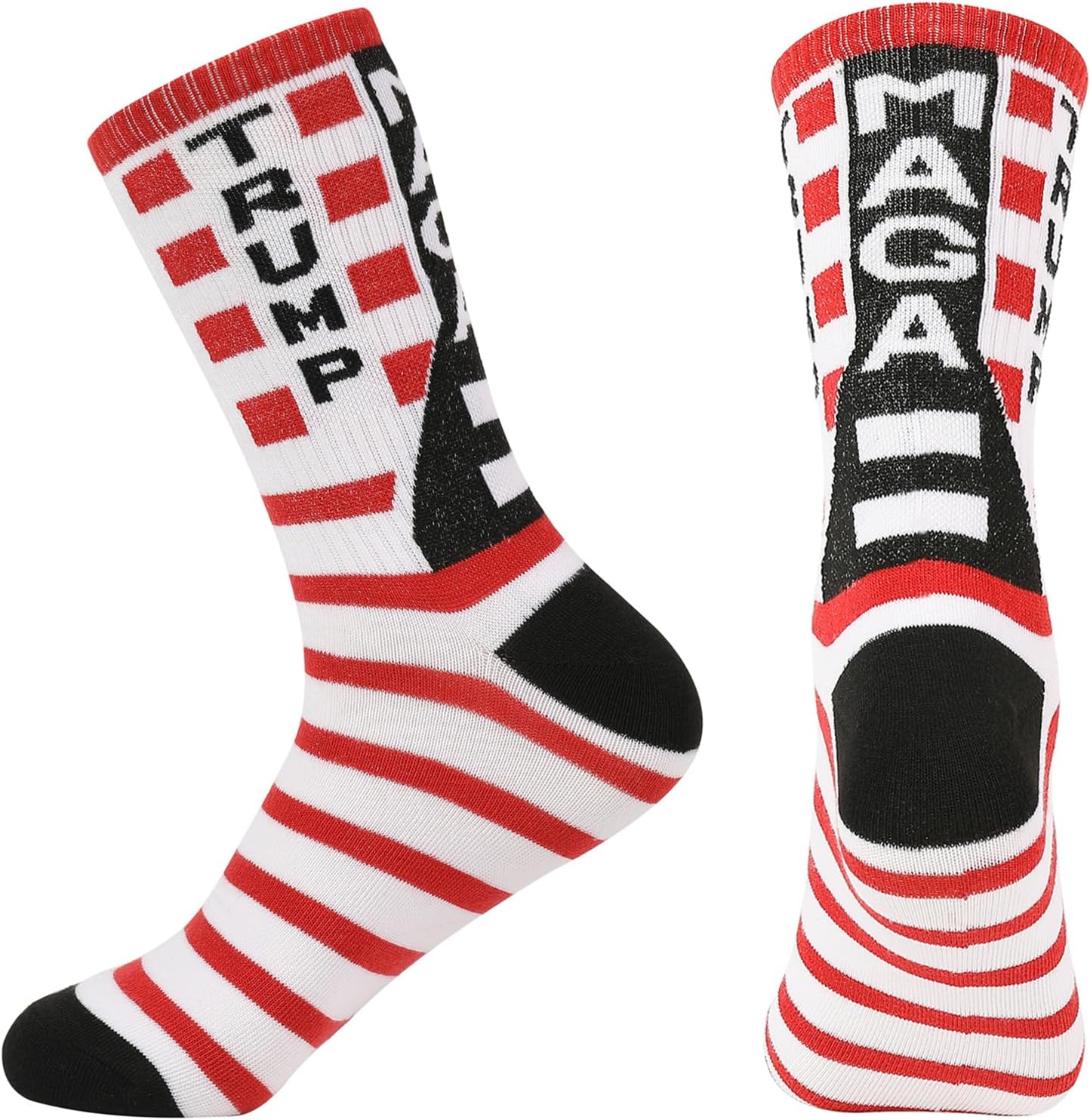Mens Donald Trump Socks 2020 MAGA Socks Make America Great Again Sock Trump Gag Gifts (TRUMP)