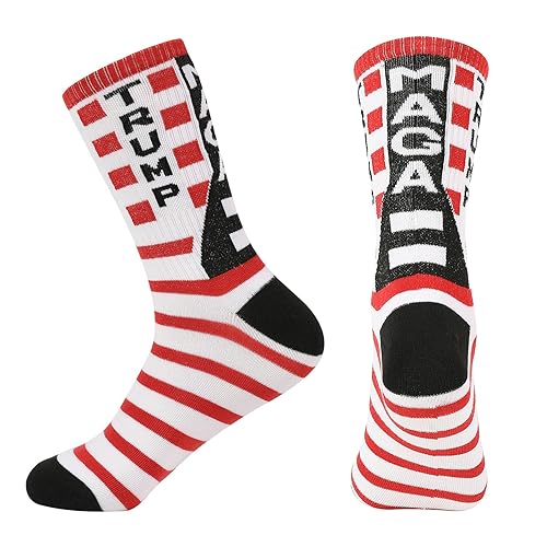 BSMTEBN Donald Trump Socks 2025 Novelty Socks America Keep Great