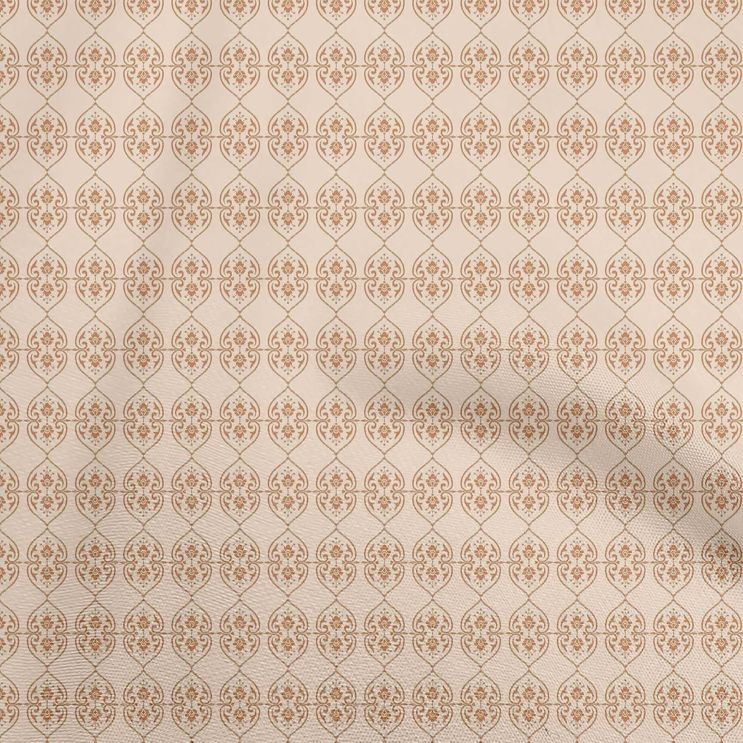 oneOone Viscose Chiffon Mint Fabric Geometric Fabric for Sewing Printed Craft Fabric by The Yard 42 Inch Wide-5