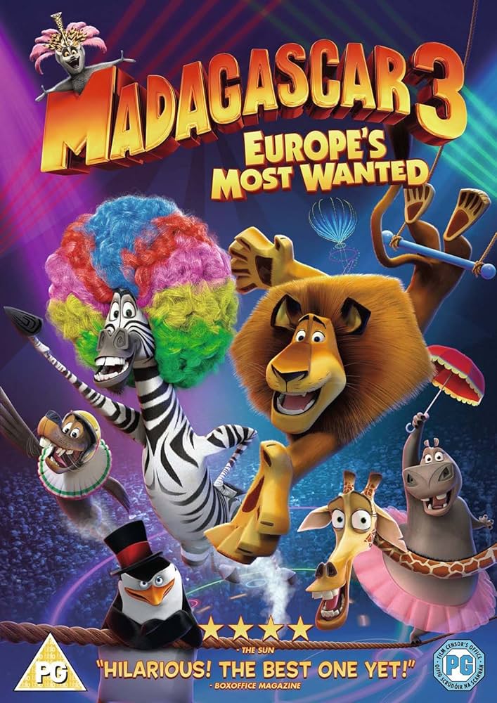 Amazon.com: Madagascar 3: Europe's Most Wanted [DVD] : סרטים