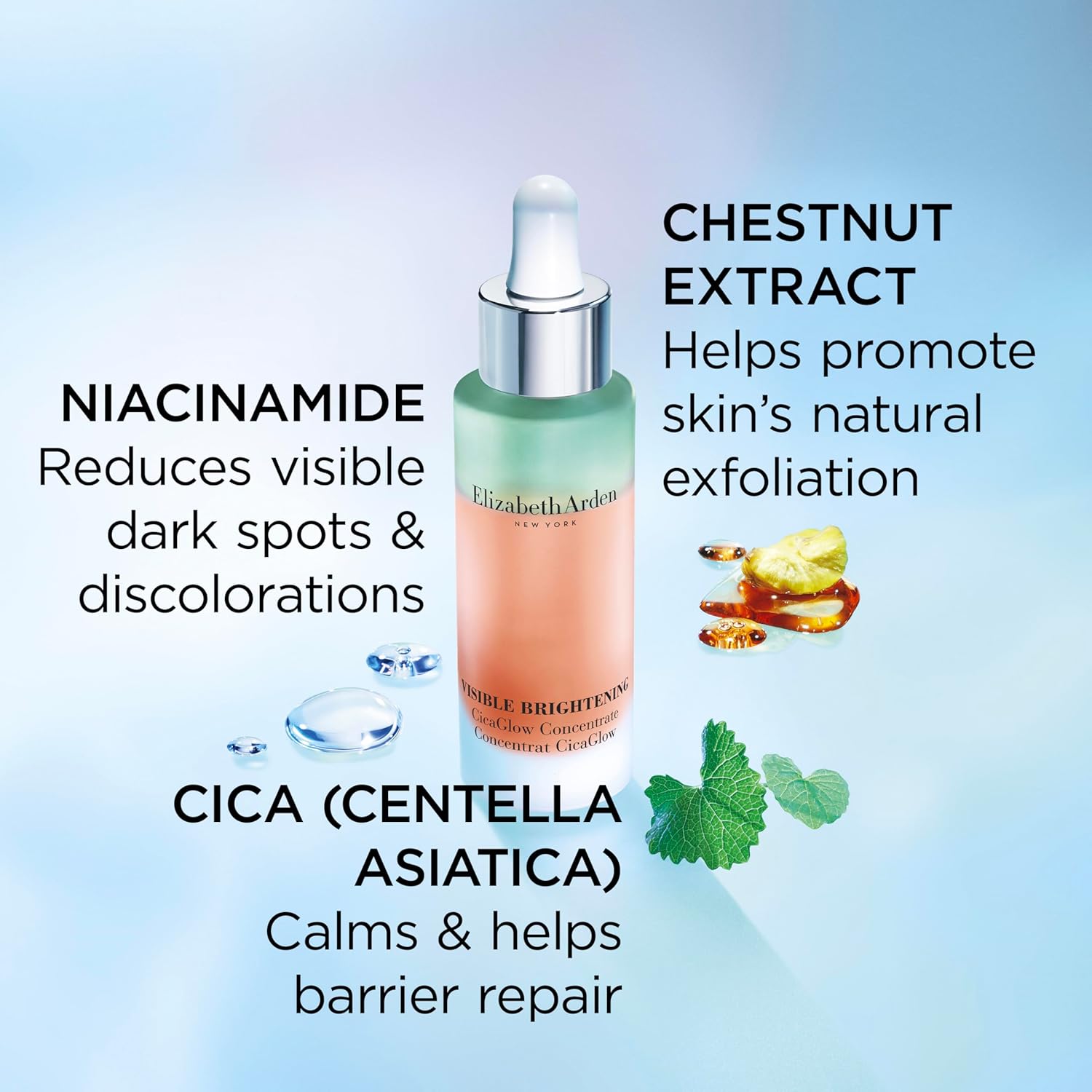 Elizabeth Arden Visible Brightening CicaGlow Concentrate, 1.0 fl oz - Image 6