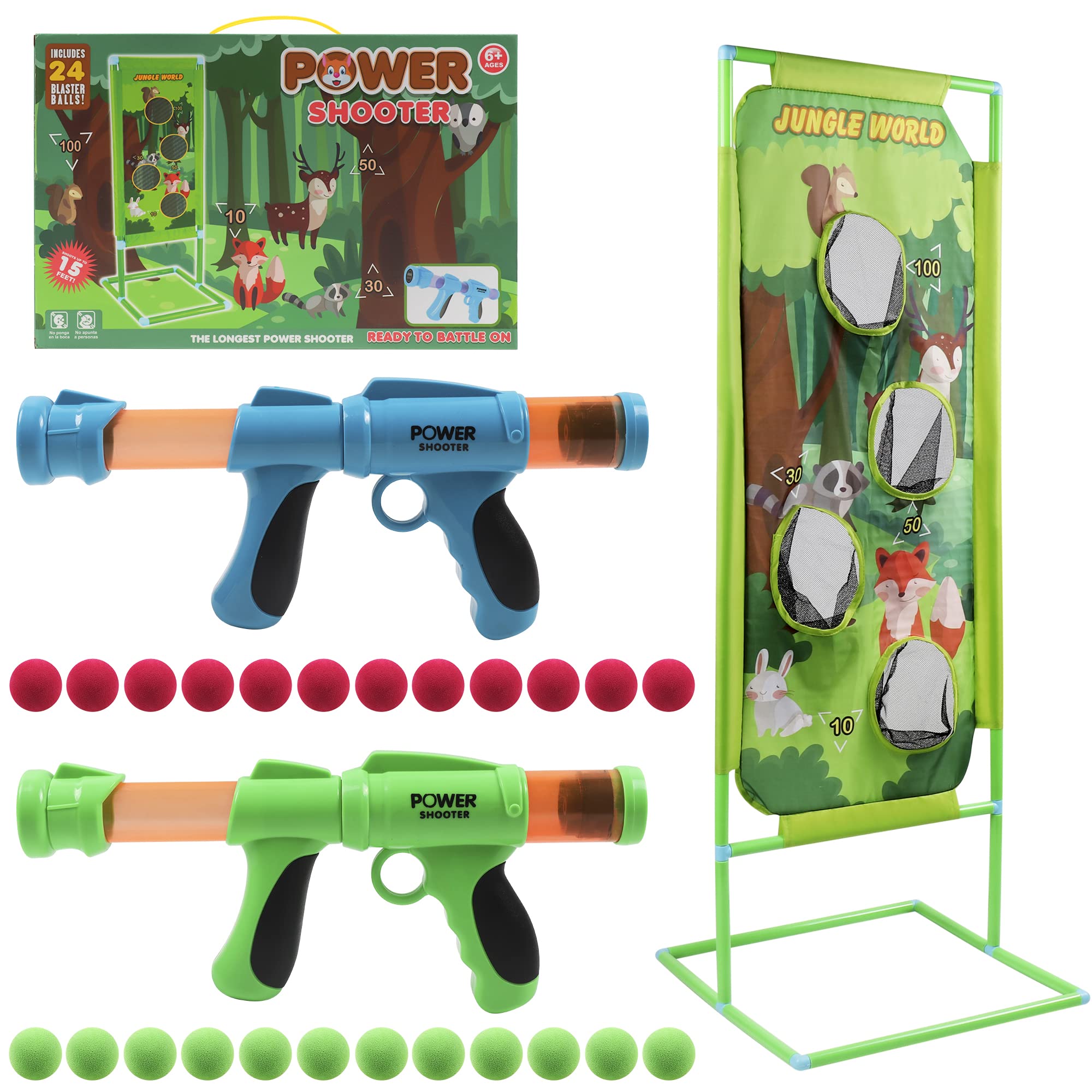 Pistolet Jouet, Glock de Simulation, Pistolet pour Enfants avec 2