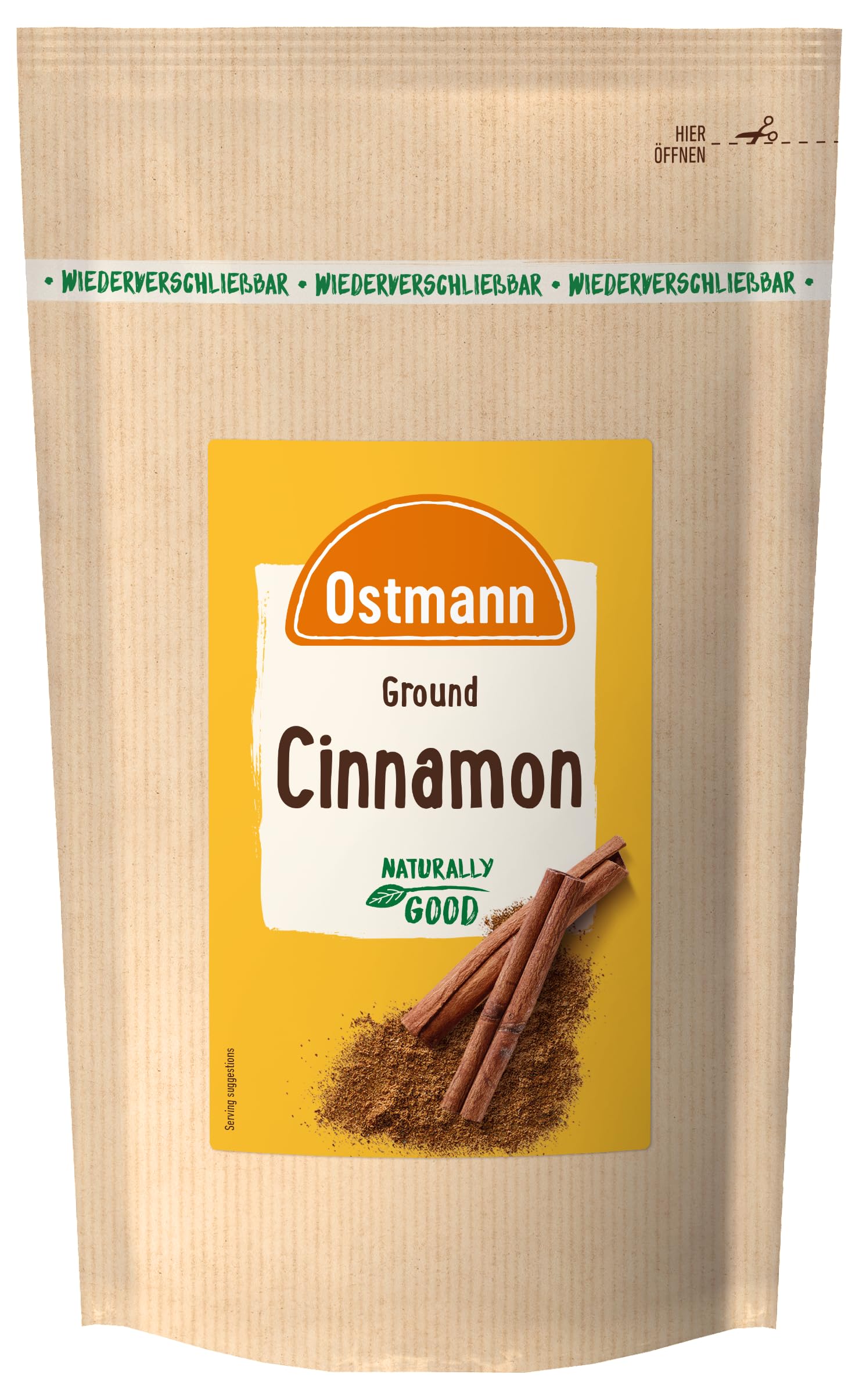 Ostmann Ceylon Zimt gemahlen 225 g, 100 % Ceylon Zimtpulver