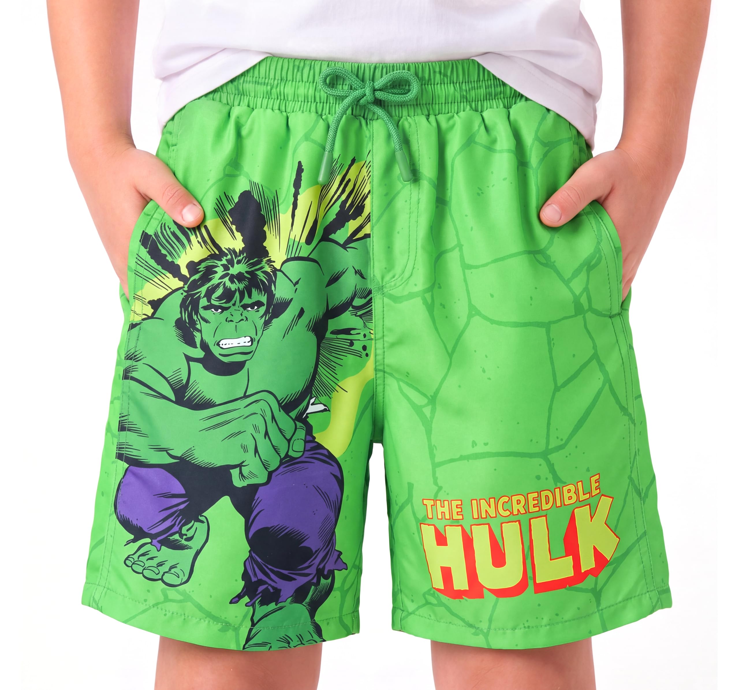 Disney Spiderman Cars Toy Story Boy Swim Trunks UPF 50+Swim Shorts Kid2-13Y