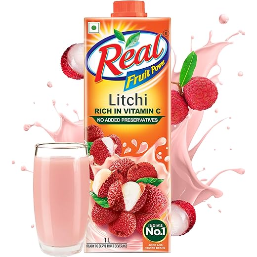 Real Fruit Power Litchi, 1L
