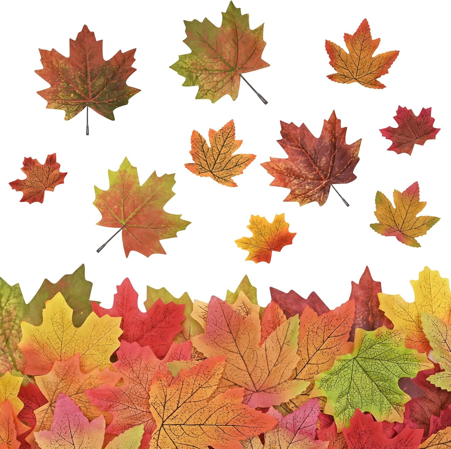 Waipfaru Fall Decor Clearance 516Pcs Fall Leaves