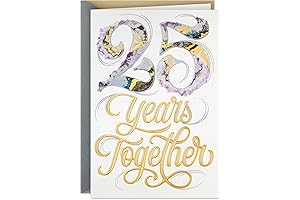 Hallmark's 25th Anniversary Treasure of a Card