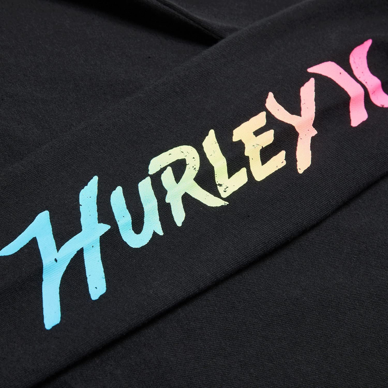 Hurley Chłopięca koszulka z kapturem, czarna, 8 sztuk, czarny, 8 lat