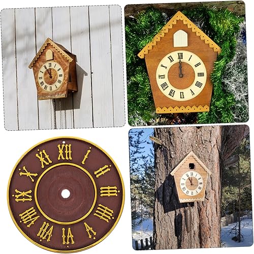Miniatura 9 de Uonlytech Modern Cuckoo Clock with Artistic Roman Dial Design Easy to Install Wall Clock for Bedroom Living Office with Reliable Timekeeping and