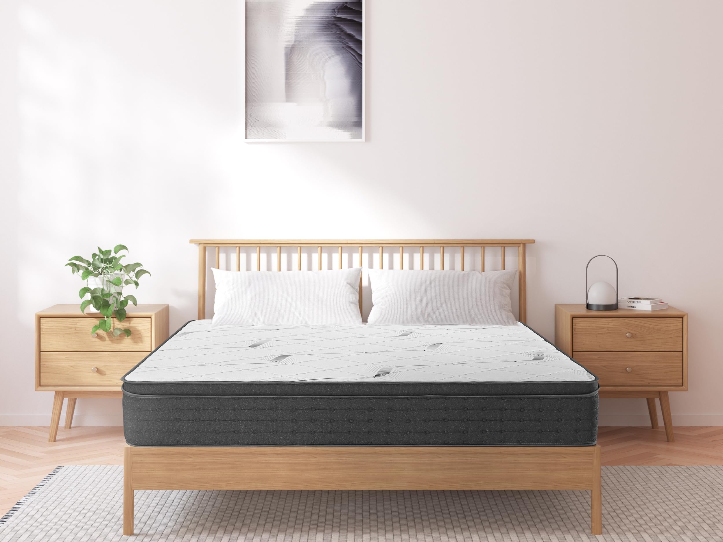 Matelas Mousse 140x200 Epaisseur 22CM,Doux,Confortable,Respirant