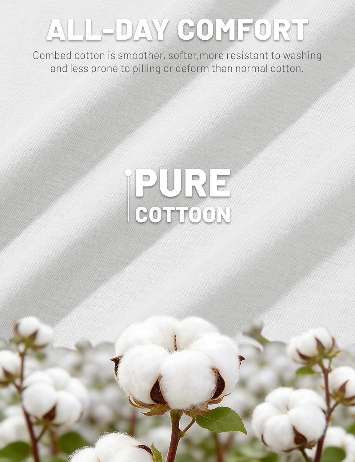 MAGCOMSEN Mens Pocket T Shirts Short Sleeve Cotton Moisture Wicking Plain Tshirts Casual Lightweight Summer Basic Tees - Image 5