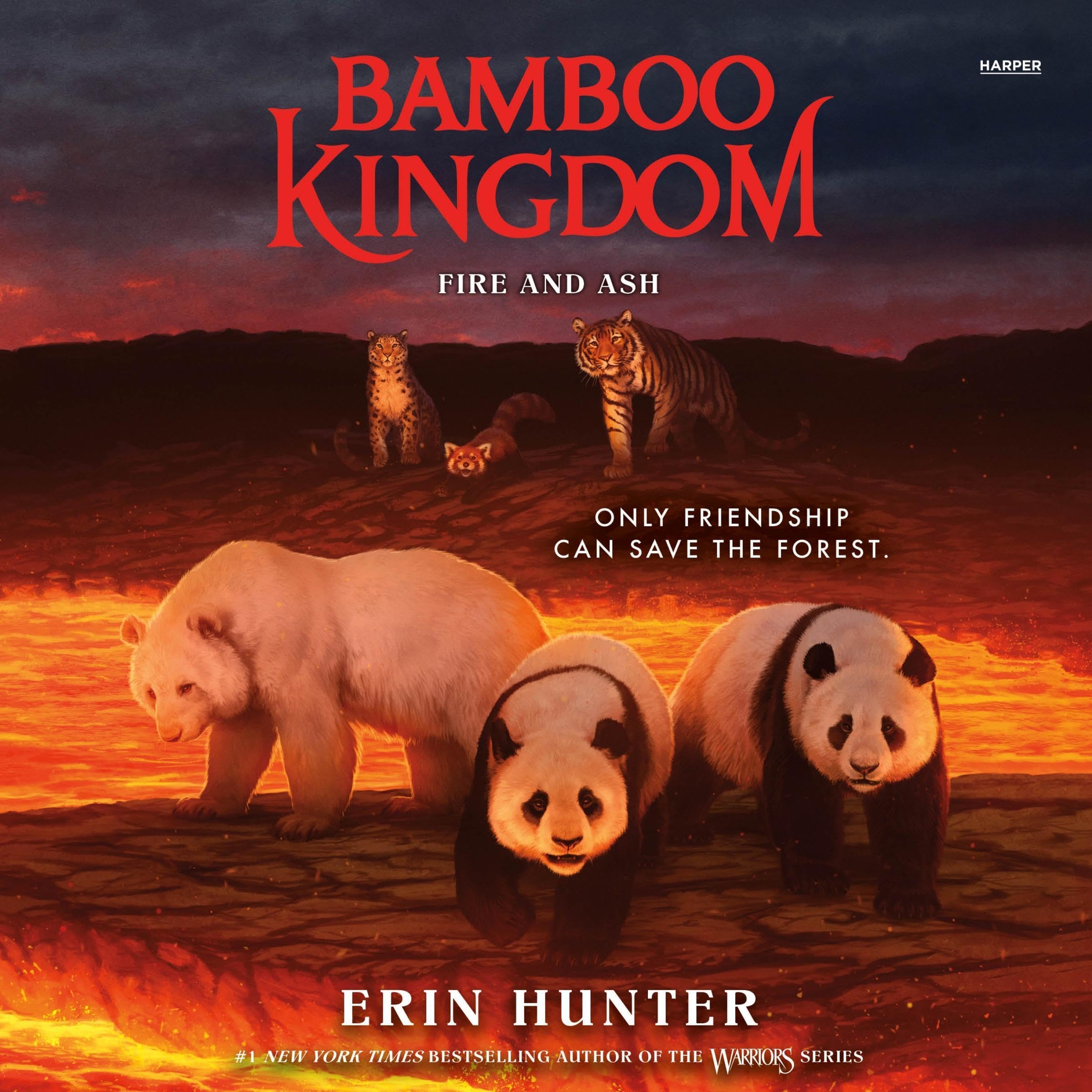 Cover art for Bamboo Kingdom #6: Fire and Ash