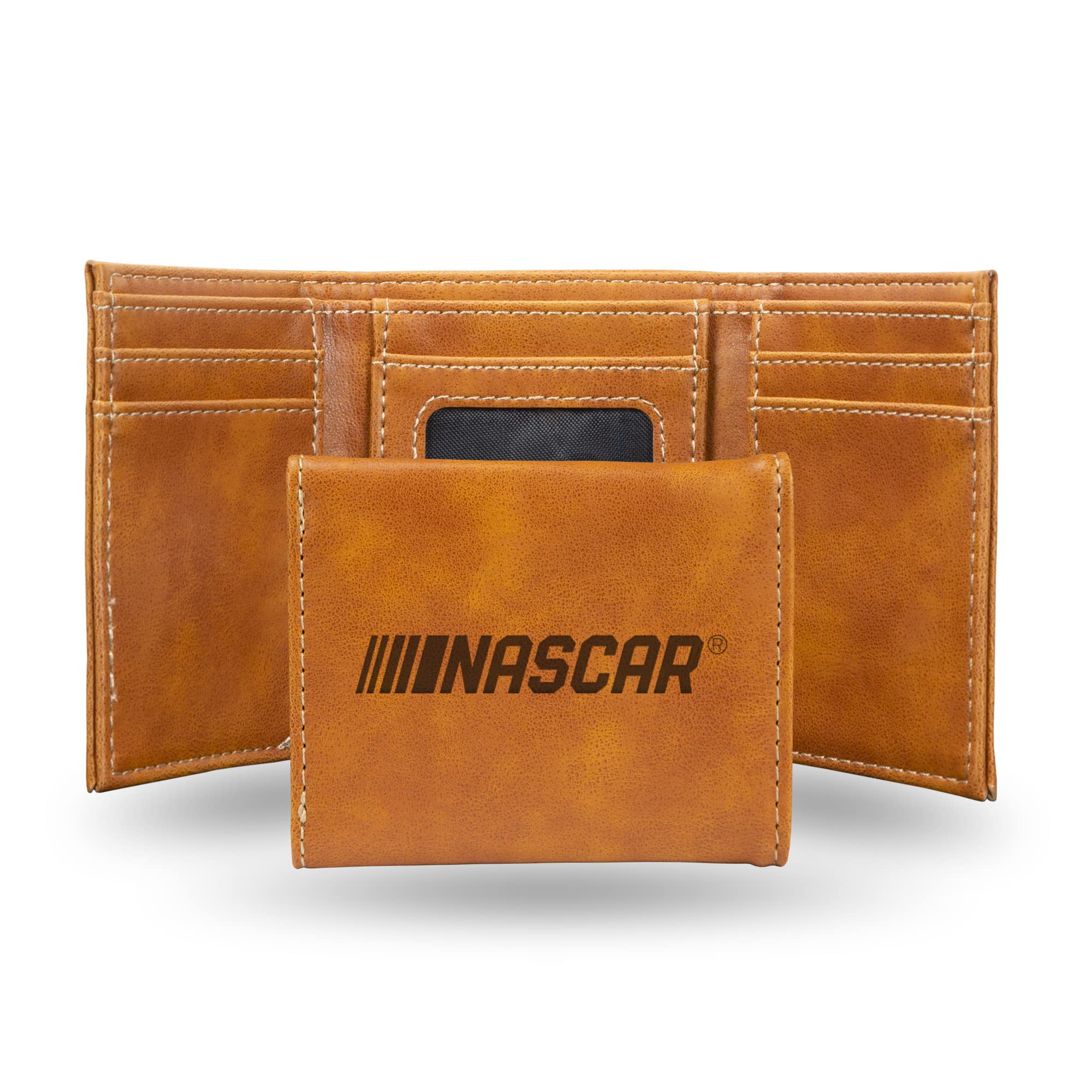 NASCAR Racing Faux Leather Laser Engraved Bar Blade - Great Beverage Accessory for Game Day
