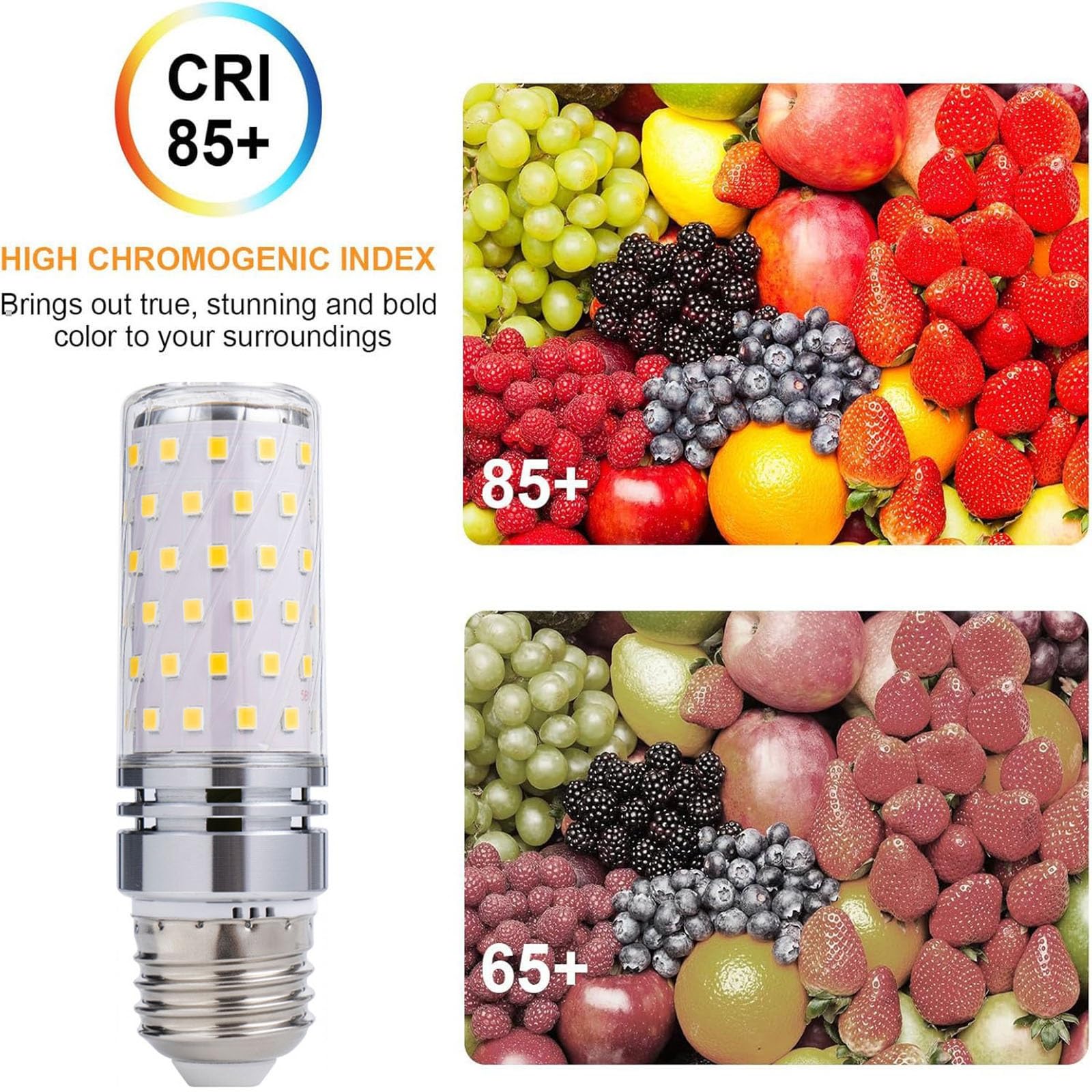 żarówka, Żarówka LED E26 12 W, 85 V–265 V, 120, odpowiednik żarówki(Warm White,16W)