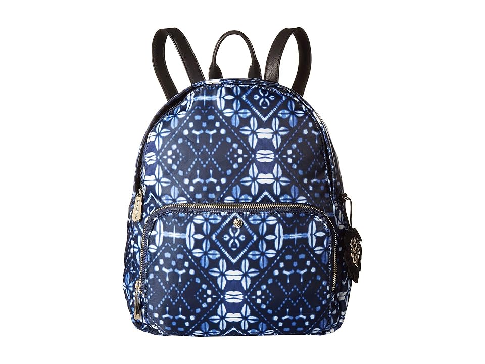 

Tommy Bahama Siesta Key Zip Backpack (Indie Coco Ocean Deep) Backpack Bags