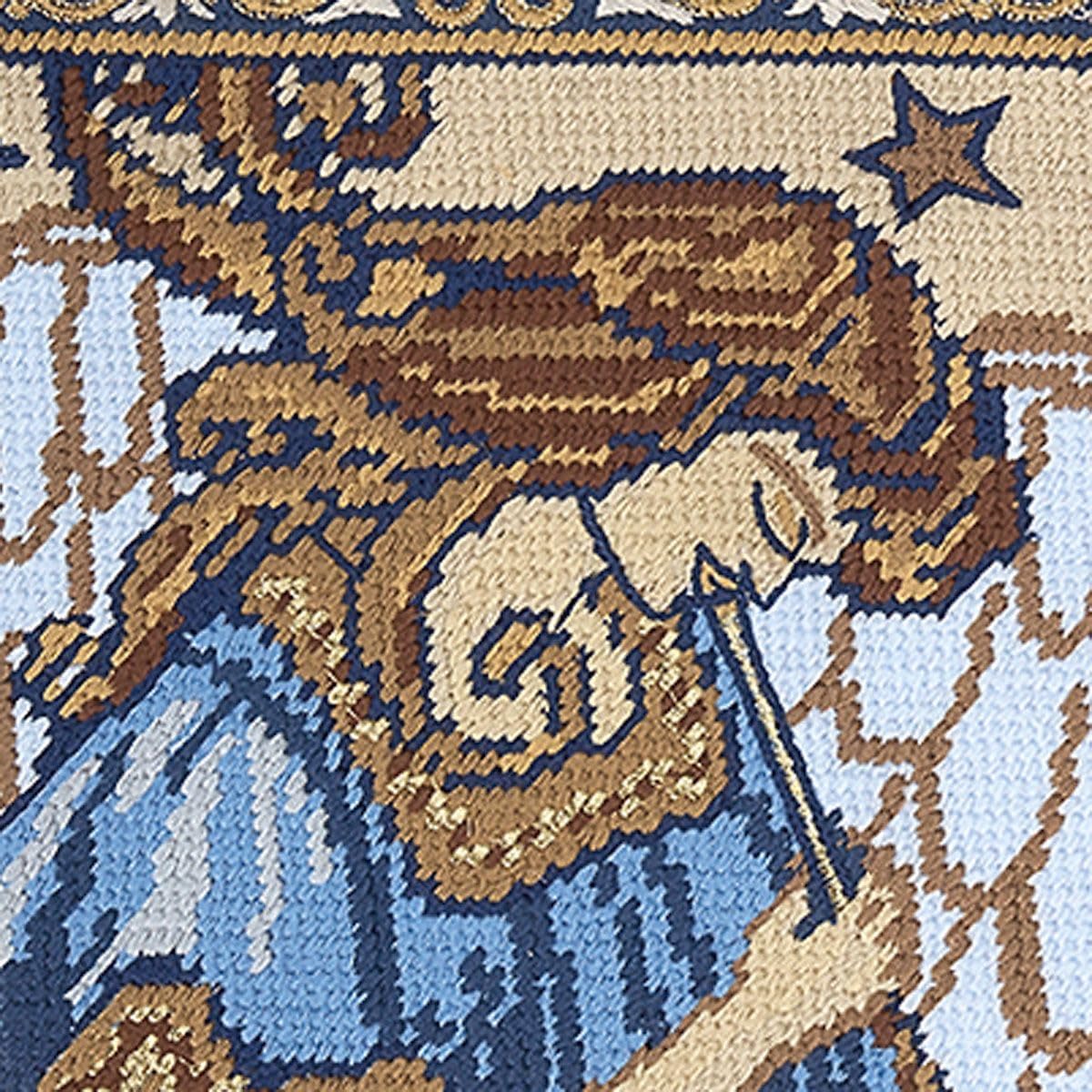 Lillian Vernon Angel Personalized Heirloom Needlepoint Christmas Stocking - Cotton, Holiday Decorations, Heirloom, Tradition