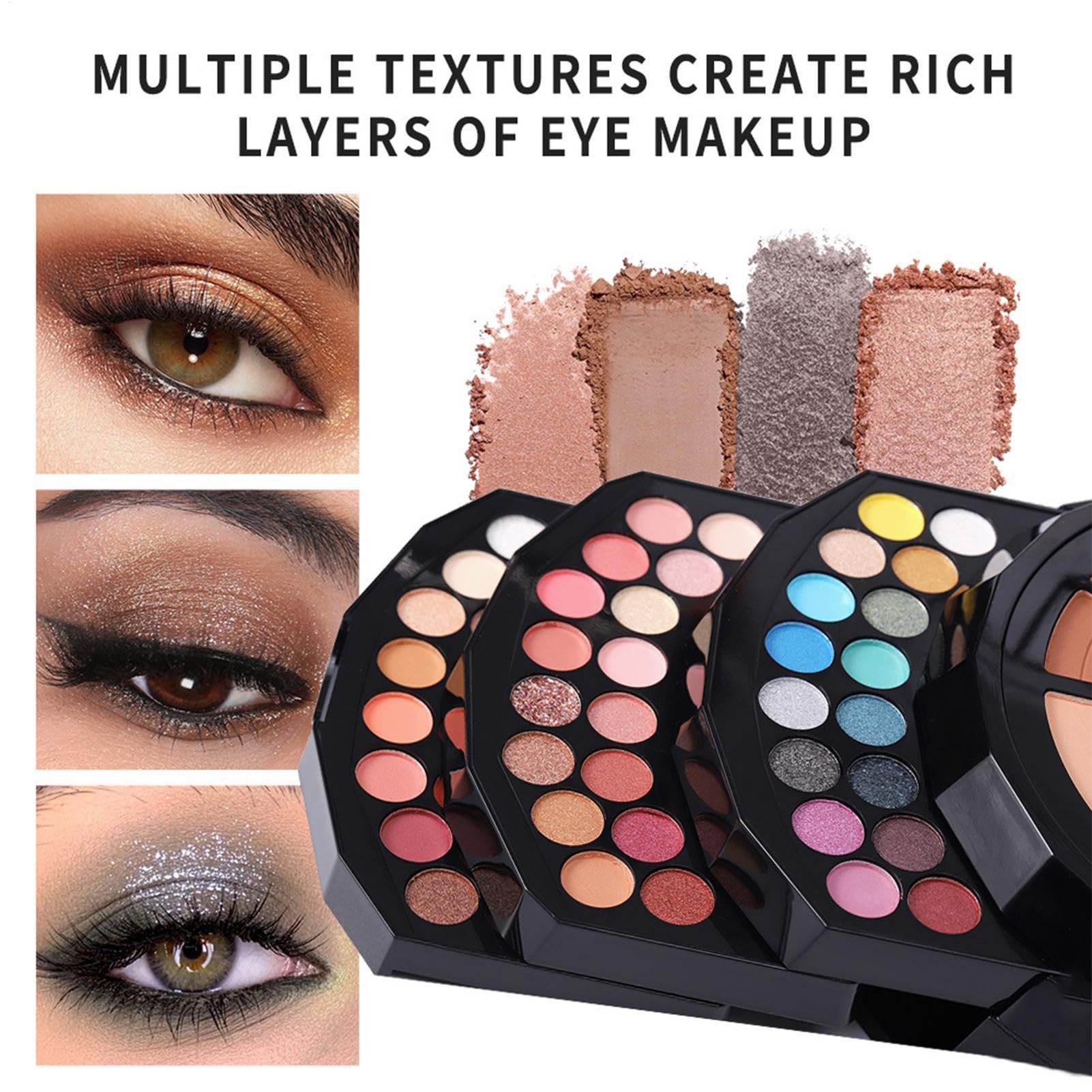 Paleta De Maquillaje De 110 Colores Colores Naturales De Larga Duración Y