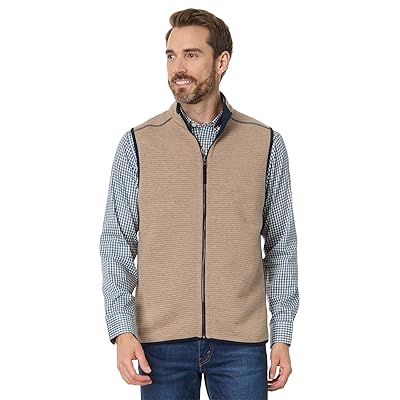 Johnston & Murphy Reversible Channel Quilt Vest Men