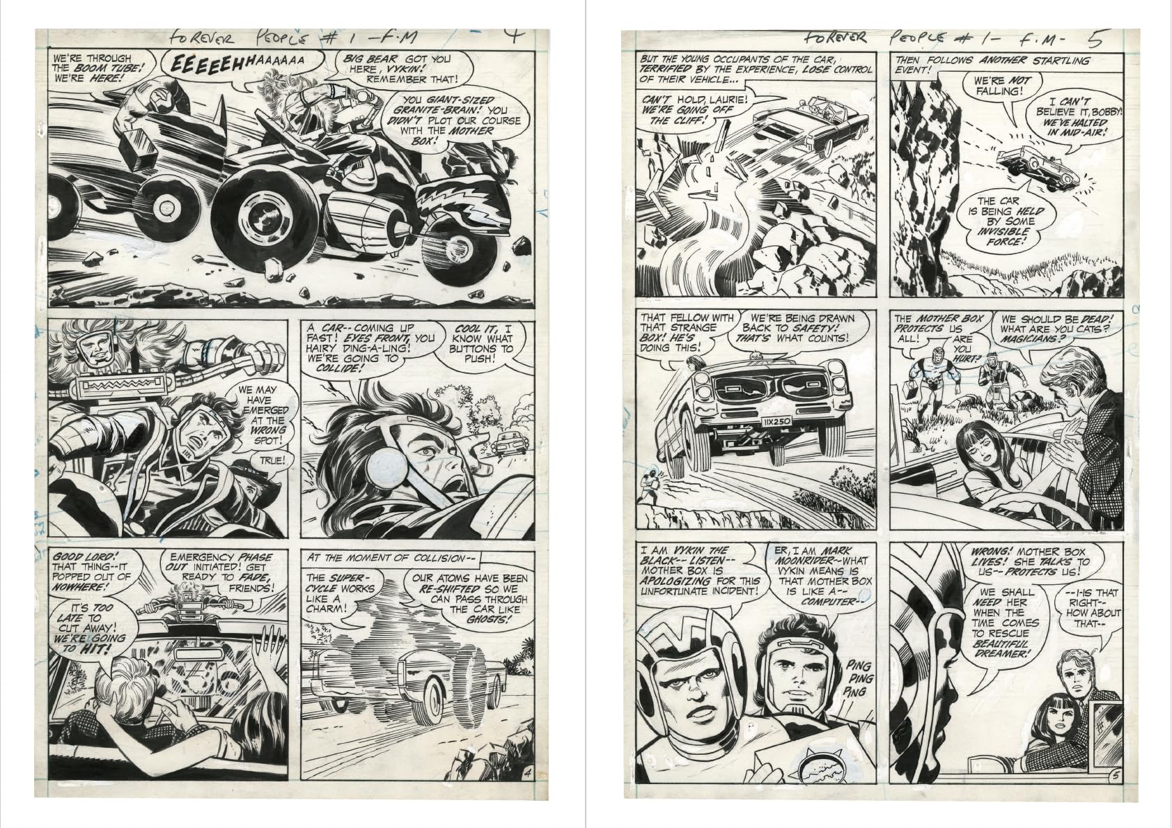 Jack Kirby's Forever People Artist's Edition