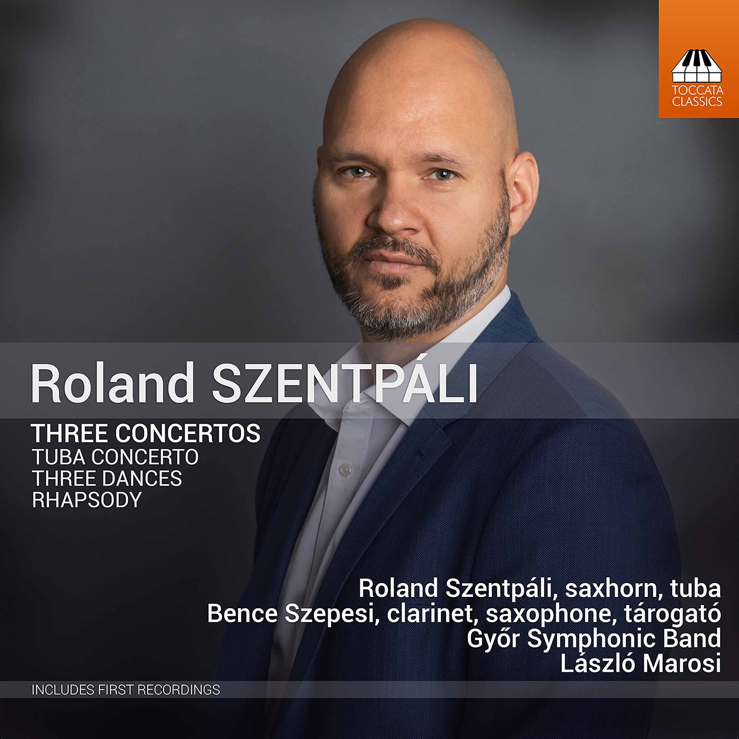 Gyor Symphonic Band Szentpali: 3 Concertos CD New 5060113445681