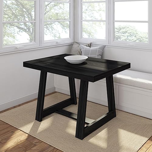 Miniatura 20 de Plank+Beam Banco de Comedor de Granja de 60 Pulgadas, Banco de Entrada de Madera Maciza, Banco de Madera para Exteriores, Asiento de Comedor de