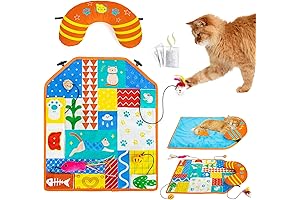 2-in-1 Cat Mat with Cat Pillow for Cats