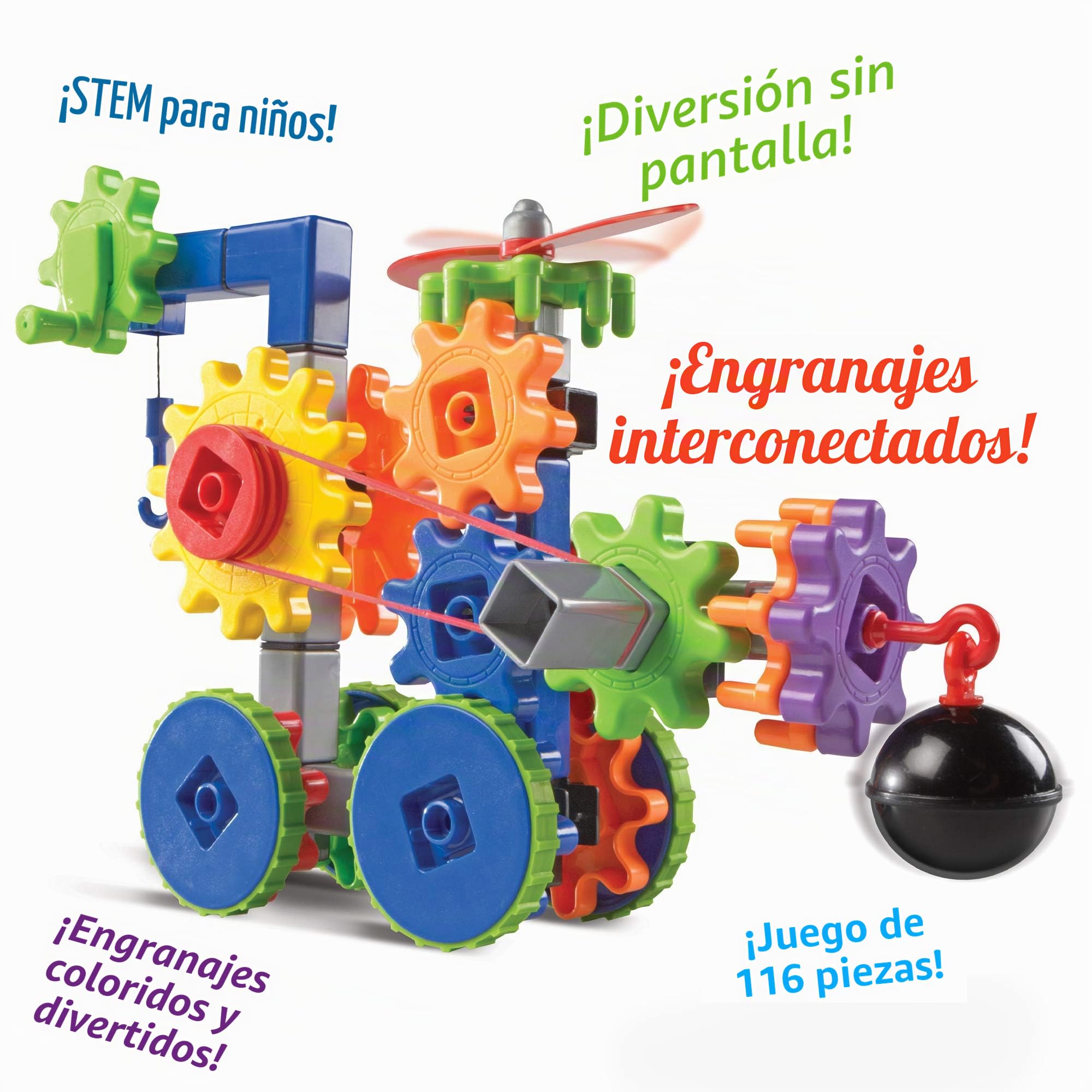 Learning Resources Máquinas en Movimiento de Gears Gears Gears